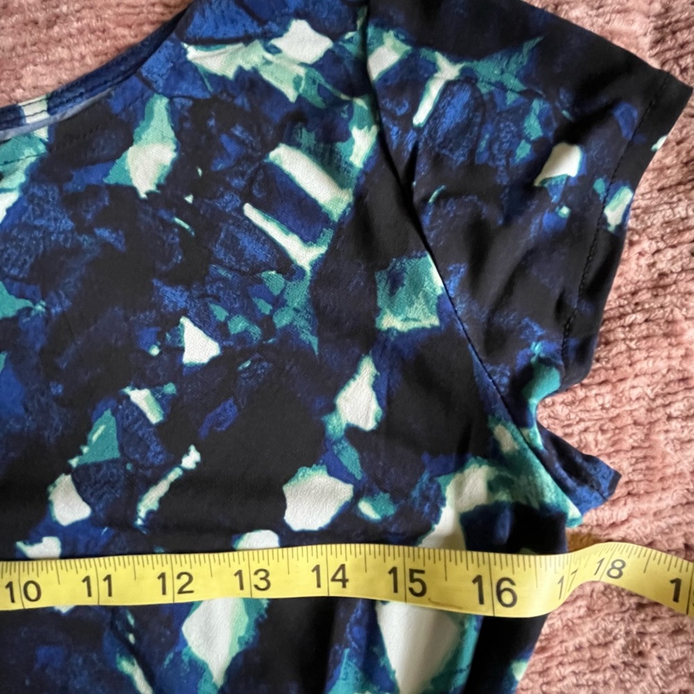 MERONA Women’s Cap Sleeve Dress tie side Sz M - Picture 9 of 14